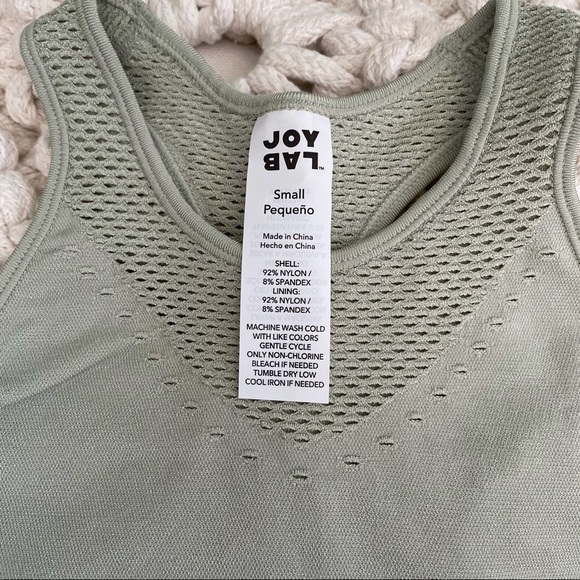 Joy Lab Mesh Racerback Sports Bra - Picture 5 of 7